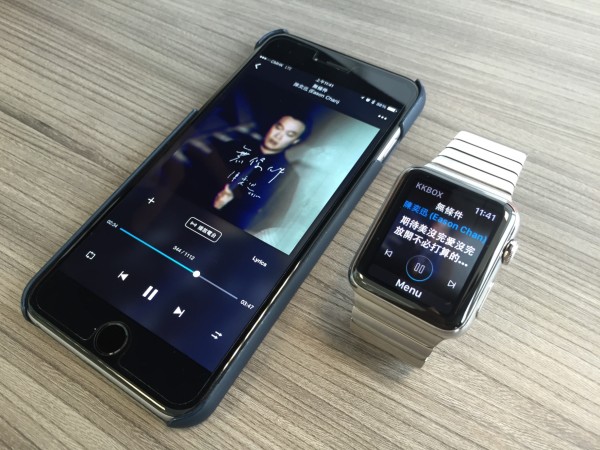 KKBOX on Apple watch