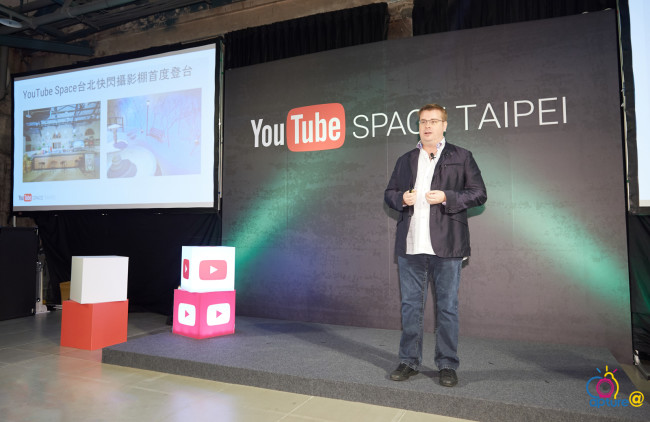 YouTube Spaces 亚太区营运总监David MacDonald